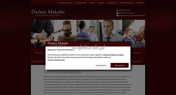 Adwokat Dariusz Makulec