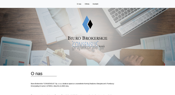BIURO BROKERSKIE CONSENSUS SP Z O O